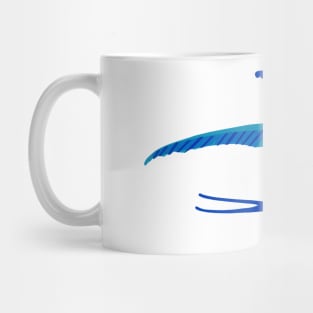 TERN - Sea Bird Hand Cut from Paper - Original Art Mug